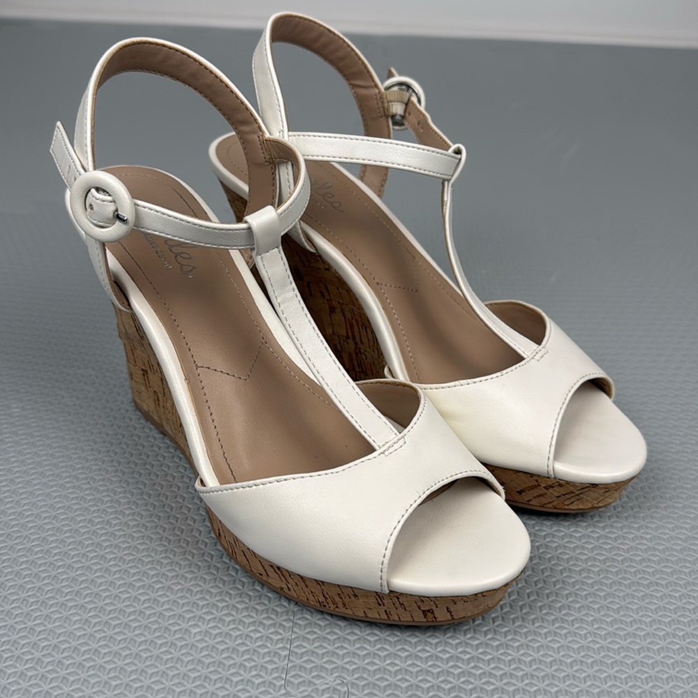 Charles David wedge sandals in size 6M.